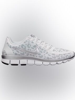 Nike Women’s Free 5.0 V4 'White Leopard' sneakers size 7.5